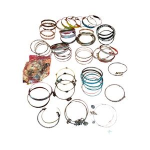 Bangle Bracelets 60 Piece Lot